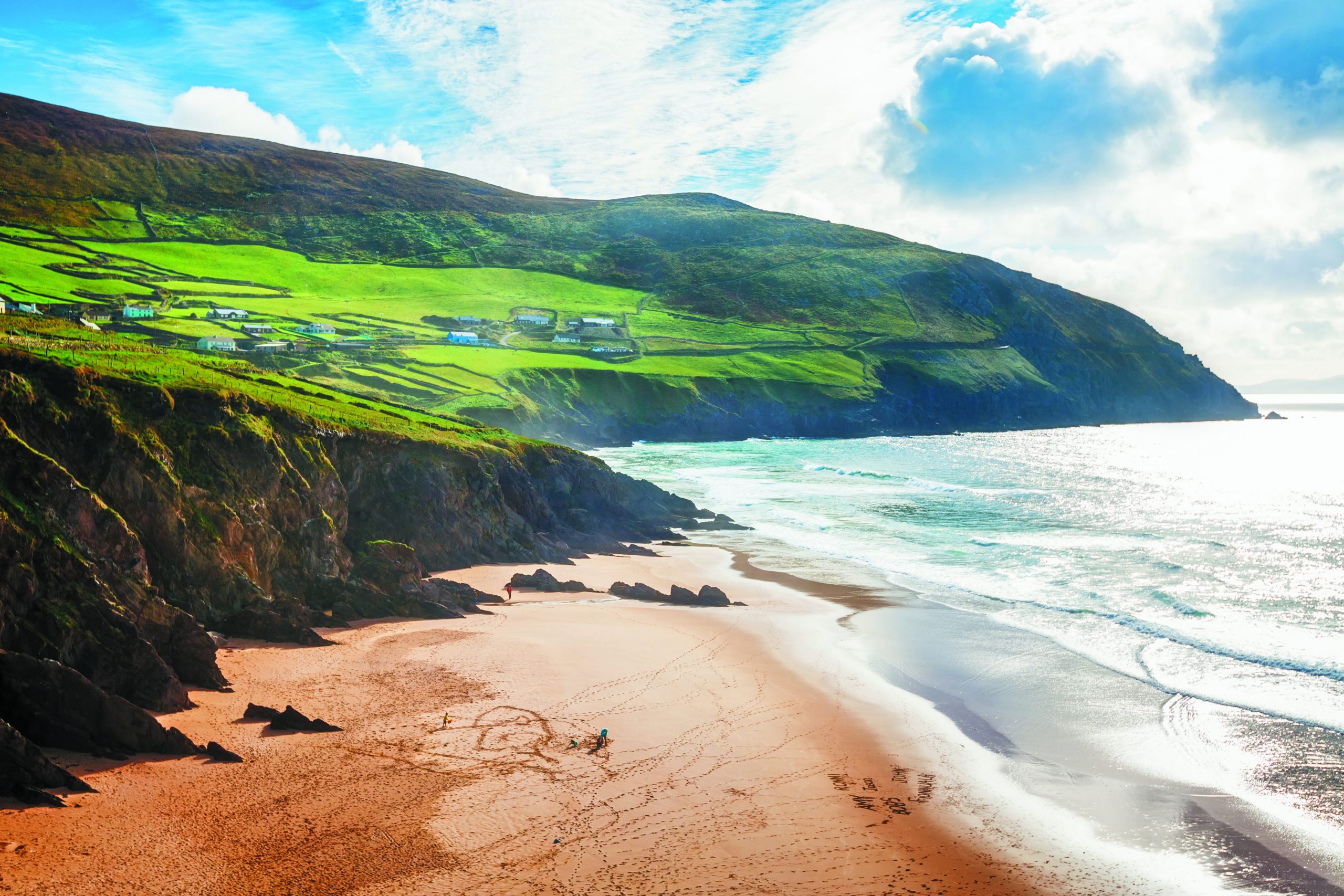 Ring Of Kerry, Ireland, Sandy Beach