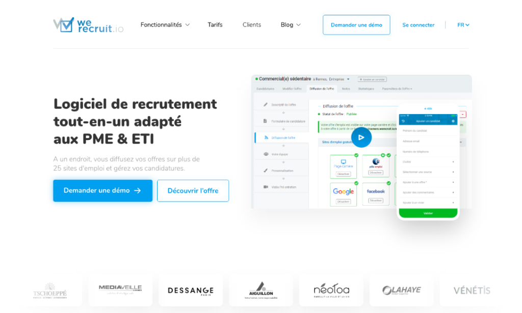 Webdesign Werecruit