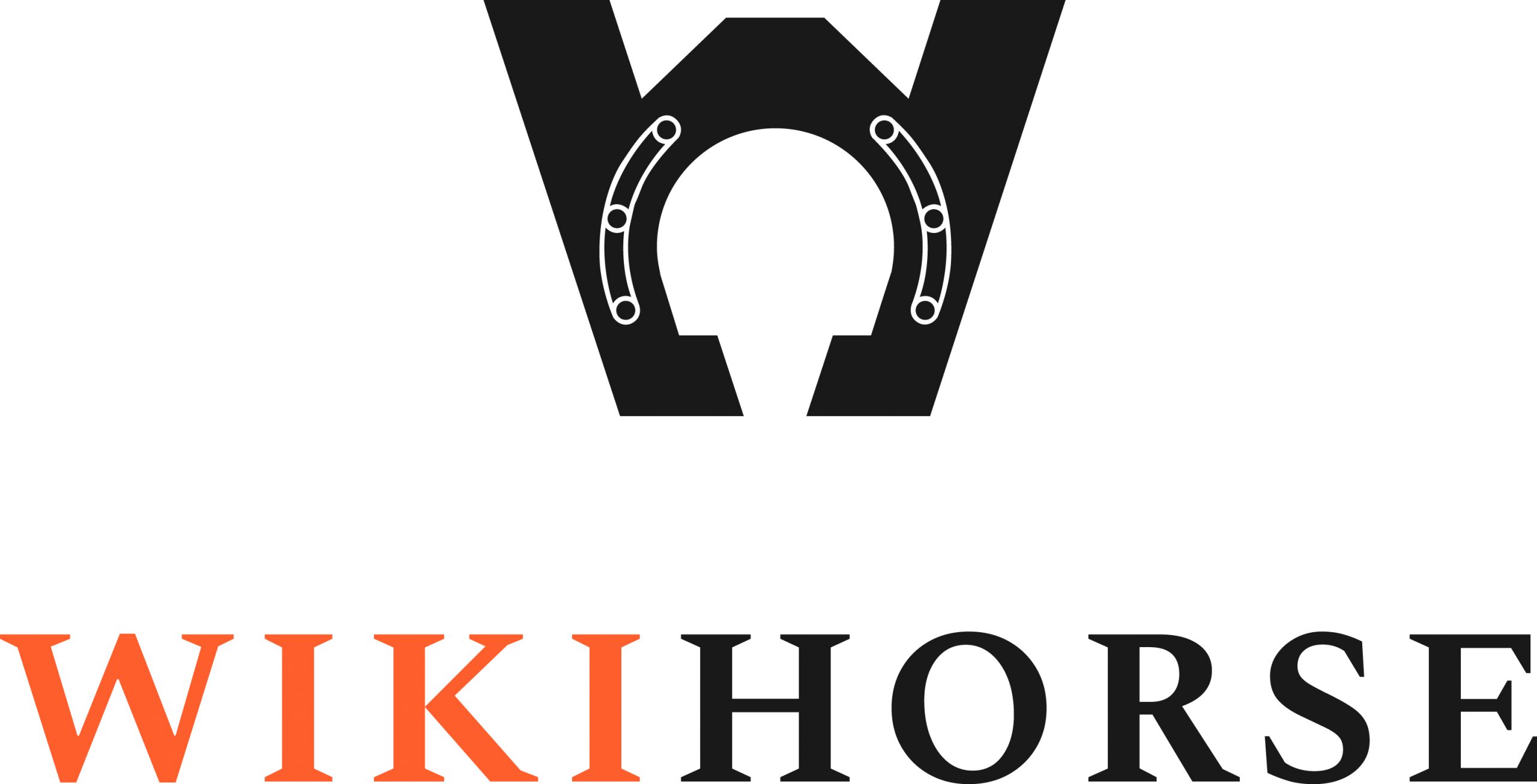 Wikihorse Logo Noir