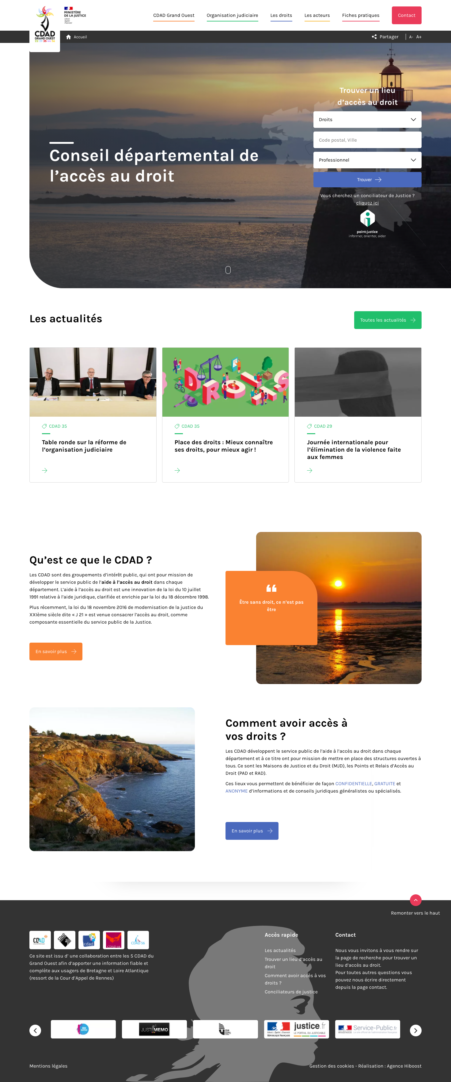 Webdesign Homepage Cdac
