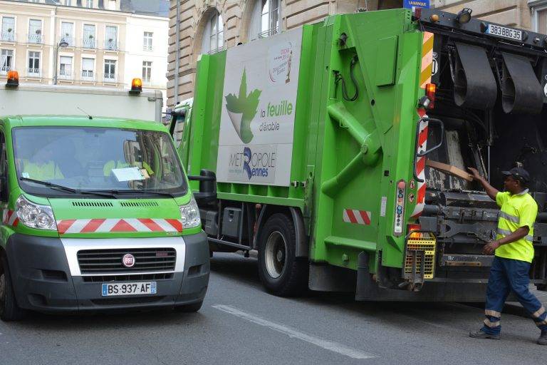 Eboueurs Feuille Erable