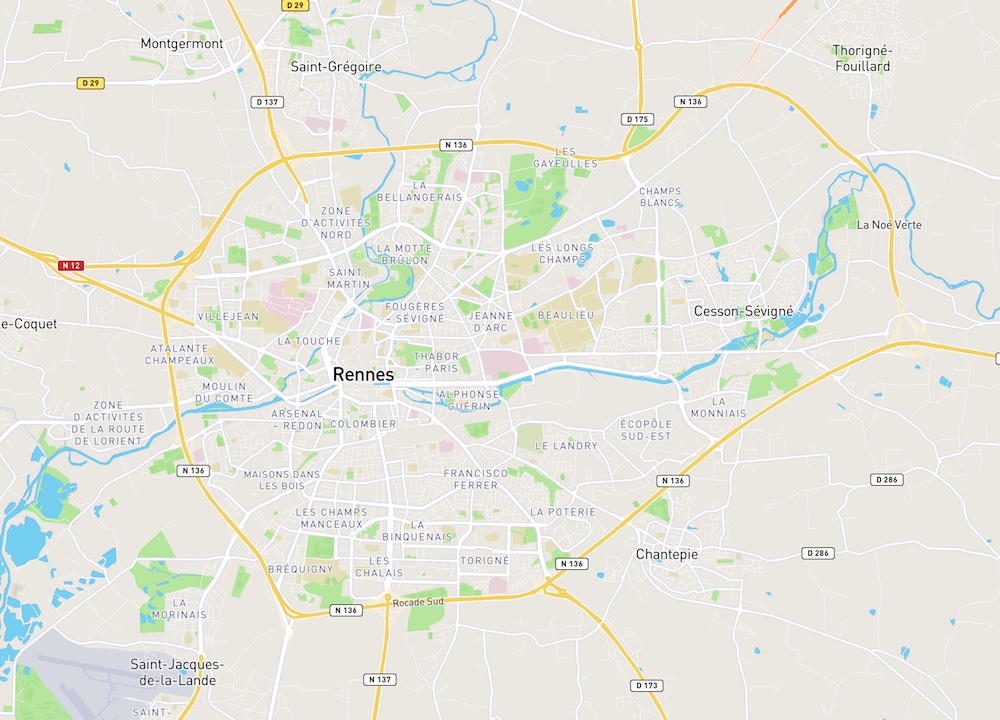 Exemple Carte Mapbox