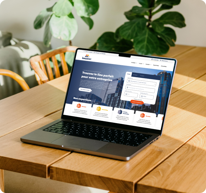 Mockup Ordinateur Imwest Hiboost