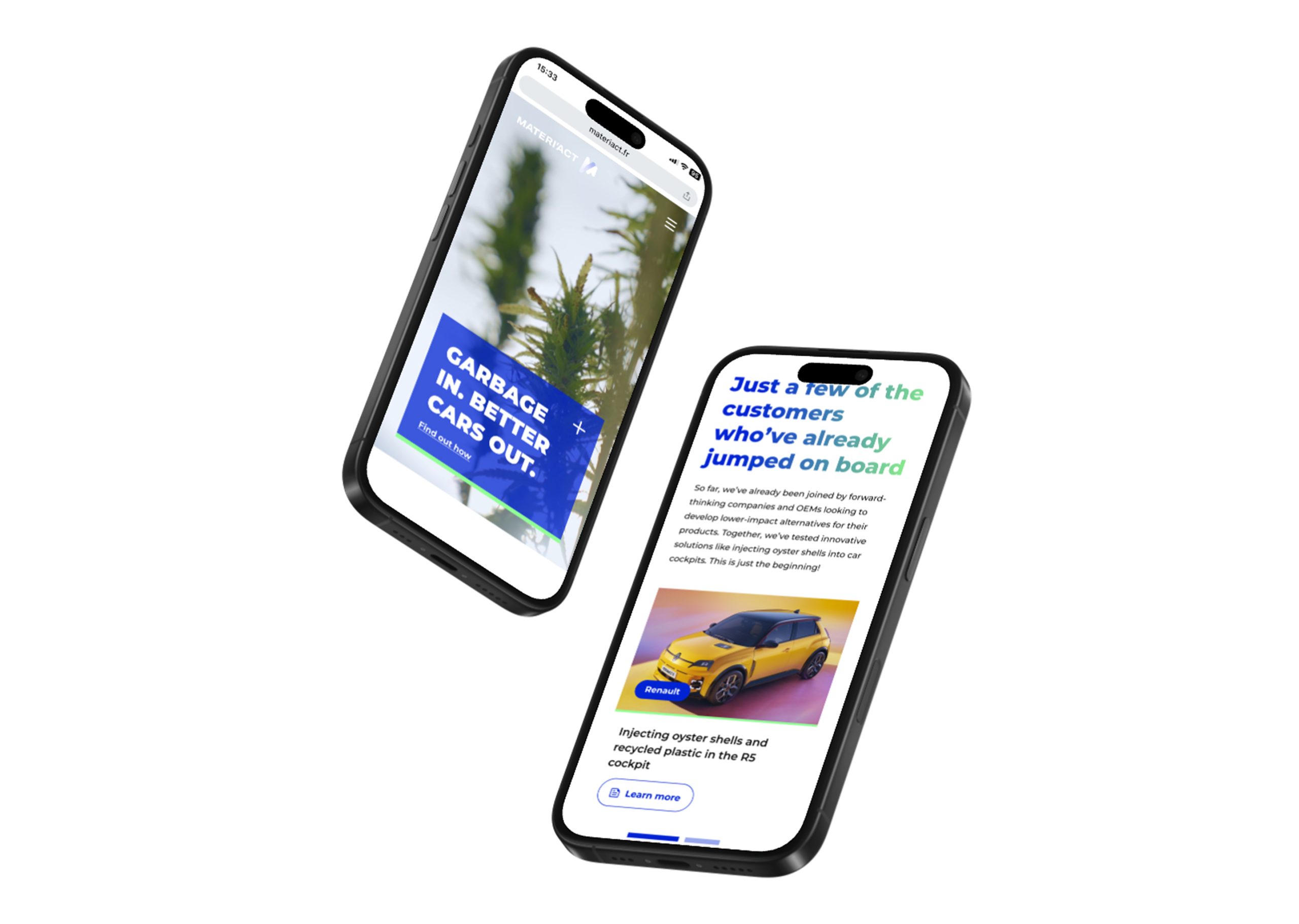 Mockup Materi'act Téléphone