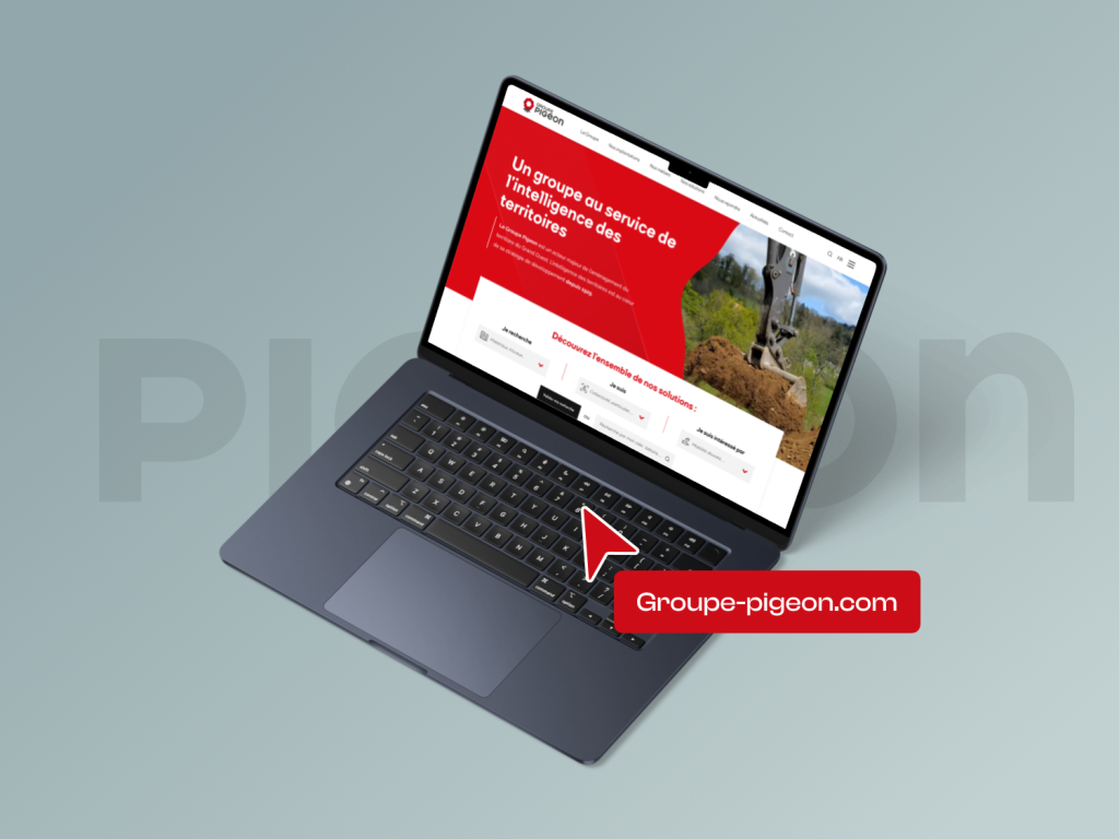 Mise En Avant Site Groupe Pigeon