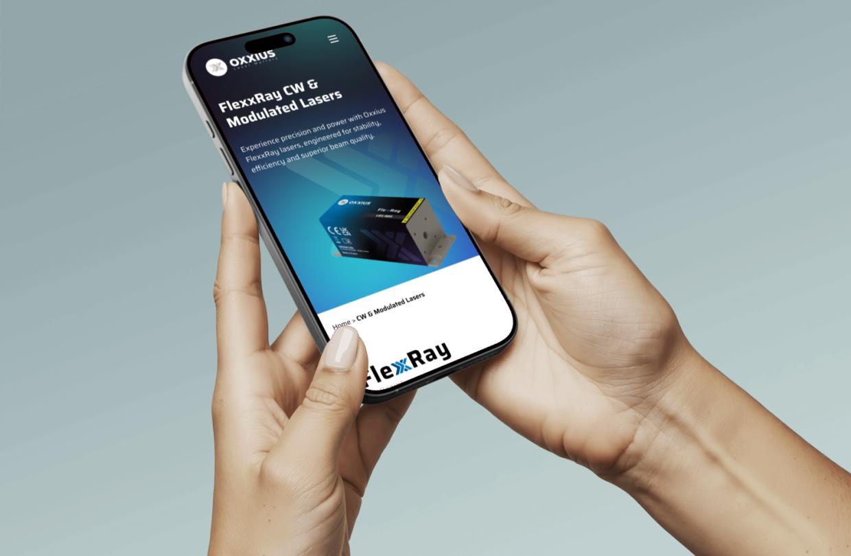 Site Mobile Oxxius Gamme