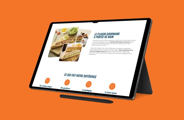 Realisation Mockup Tablette Maison Sapresti