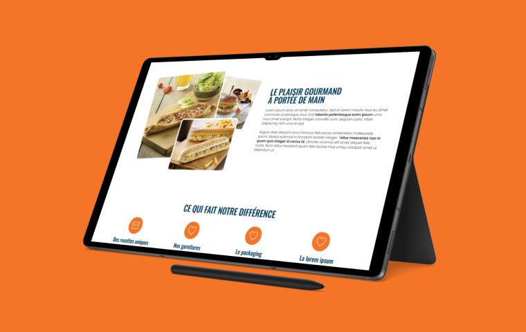 Realisation Mockup Tablette Maison Sapresti